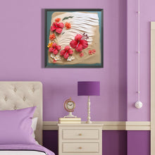 Load image into Gallery viewer, Diamond Painting - Full Round - clean beach flowers (40*40CM)
