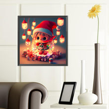 Load image into Gallery viewer, Diamond Painting - Full Round - Christmas elf boy (40*40CM)
