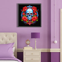 Load image into Gallery viewer, Diamond Painting - Full Round - Protective Skull Girl (40*40CM)
