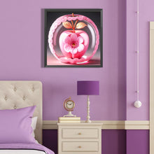 Load image into Gallery viewer, Diamond Painting - Full Round - Pink Crystal Apple ¡¤ Christmas Eve (40*40CM)
