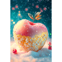 Load image into Gallery viewer, Diamond Painting - Full Round - Apple under the flying snow (40*60CM)
