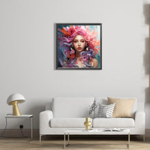 Load image into Gallery viewer, AB Diamond Painting - Full Round - Color girl (40*40CM)
