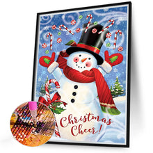 Load image into Gallery viewer, 2pcs Diamond Painting Set - Christmas snowman (30*40CM)
