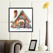 Load image into Gallery viewer, Diamond Painting - Full Round - Christmas cottage (40*40CM)
