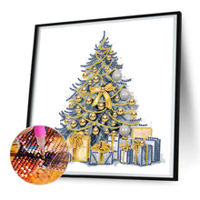 Load image into Gallery viewer, Diamond Painting - Partial Special Shaped - Colorful Christmas tree (30*30CM)
