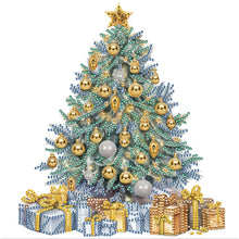 Load image into Gallery viewer, Diamond Painting - Partial Special Shaped - Colorful Christmas tree (30*30CM)
