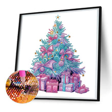 Load image into Gallery viewer, Diamond Painting - Partial Special Shaped - Colorful Christmas tree (30*30CM)
