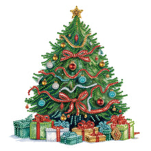 Load image into Gallery viewer, Diamond Painting - Partial Special Shaped - Colorful Christmas tree (30*30CM)
