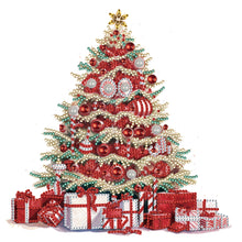 Load image into Gallery viewer, Diamond Painting - Partial Special Shaped - Colorful Christmas tree (30*30CM)
