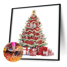 Load image into Gallery viewer, Diamond Painting - Partial Special Shaped - Colorful Christmas tree (30*30CM)
