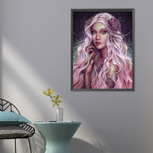 Load image into Gallery viewer, Diamond Painting - Full Round - Virgo girl (50*60CM)
