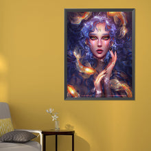 Load image into Gallery viewer, Diamond Painting - Full Round - Pisces girl (50*60CM)
