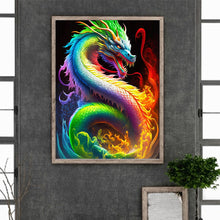 Load image into Gallery viewer, Diamond Painting - Full Round - Colorful dragon (30*40CM)
