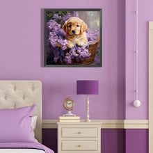 Load image into Gallery viewer, Diamond Painting - Full Round - golden retriever (40*40CM)
