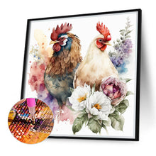 Load image into Gallery viewer, Diamond Painting - Full Round - Rooster (40*40CM)
