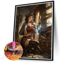 Load image into Gallery viewer, 4pcs Diamond Painting Set - magic witch (30*40CM)

