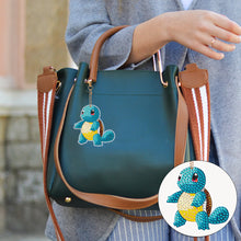 Load image into Gallery viewer, 10PCS Diamond Art Keyring Pokemon Double Sided for Adult Kid Purse Handbag Decor

