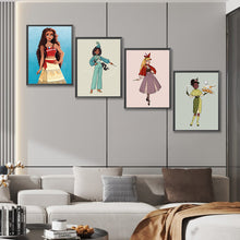 Load image into Gallery viewer, 4pcs Diamond Painting Set - Princess (30*40CM)
