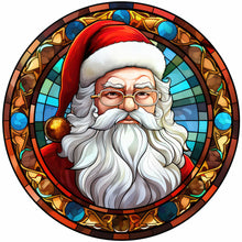 Load image into Gallery viewer, 4pcs Diamond Painting Set - Santa Claus glass painting (30*30CM)
