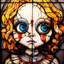 Load image into Gallery viewer, 4pcs Diamond Painting Set - halloween horror doll (30*30CM)
