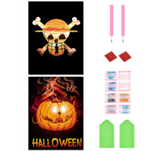 Load image into Gallery viewer, 2pcs Diamond Painting Set - halloween (30*40CM)
