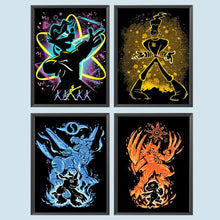 Load image into Gallery viewer, 4pcs Diamond Painting Set - Cartoon (30*40CM)
