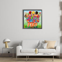 Load image into Gallery viewer, AB Diamond Painting - Full Round - fat lady (40*40CM)
