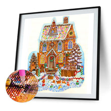 Load image into Gallery viewer, AB Diamond Painting - Full Round - Christmas Cookie House (40*40CM)
