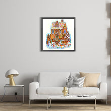 Load image into Gallery viewer, AB Diamond Painting - Full Round - Christmas Cookie House (40*40CM)
