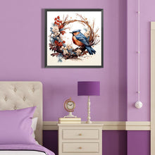 Load image into Gallery viewer, Diamond Painting - Full Round - animals in wreath (40*40CM)
