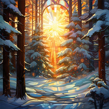 Load image into Gallery viewer, 4pcs Diamond Painting Set - Christmas atmosphere (30*30CM)

