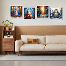 Load image into Gallery viewer, 4pcs Diamond Painting Set - Christmas atmosphere (30*30CM)
