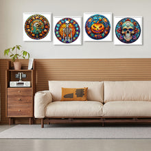 Load image into Gallery viewer, 4pcs Diamond Painting Set - halloween atmosphere (30*30CM)
