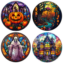 Load image into Gallery viewer, 4pcs Diamond Painting Set - halloween atmosphere (30*30CM)
