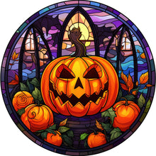 Load image into Gallery viewer, 4pcs Diamond Painting Set - halloween atmosphere (30*30CM)
