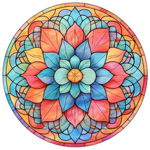 Load image into Gallery viewer, 4pcs Diamond Painting Set - flower glass painting (30*30CM)

