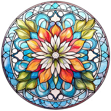 Load image into Gallery viewer, 4pcs Diamond Painting Set - flower glass painting (30*30CM)
