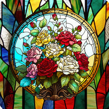 Load image into Gallery viewer, 4pcs Diamond Painting Set - Classical vase glass painting (30*30CM)
