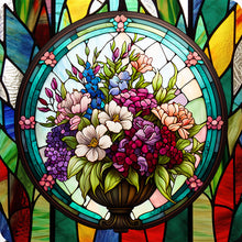 Load image into Gallery viewer, 4pcs Diamond Painting Set - Classical vase glass painting (30*30CM)
