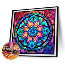 Load image into Gallery viewer, 4pcs Diamond Painting Set - mandala glass painting (30*30CM)
