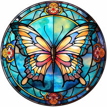 Load image into Gallery viewer, 4pcs Diamond Painting Set - butterfly glass painting (30*30CM)
