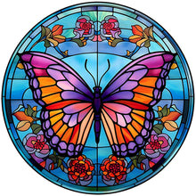 Load image into Gallery viewer, 4pcs Diamond Painting Set - butterfly glass painting (30*30CM)
