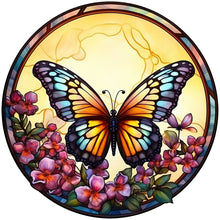 Load image into Gallery viewer, 4pcs Diamond Painting Set - butterfly glass painting (30*30CM)
