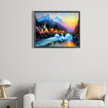 Load image into Gallery viewer, Diamond Painting - Full Square - winter landscape (40*50CM)
