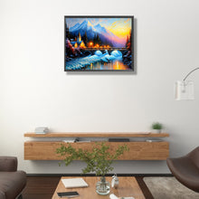 Load image into Gallery viewer, Diamond Painting - Full Square - winter landscape (40*50CM)
