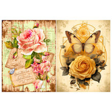 Load image into Gallery viewer, 2pcs Diamond Painting Set - roses and letters (30*40CM)
