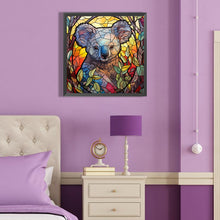 Load image into Gallery viewer, Diamond Painting - Full Round - koala glass painting (40*40CM)
