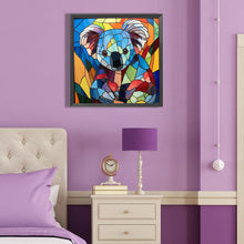 Load image into Gallery viewer, Diamond Painting - Full Round - koala glass painting (40*40CM)
