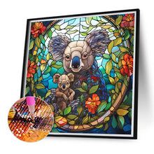 Load image into Gallery viewer, Diamond Painting - Full Round - koala glass painting (40*40CM)

