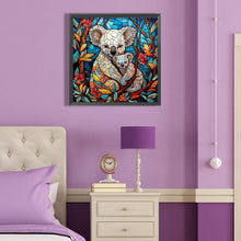 Load image into Gallery viewer, Diamond Painting - Full Round - koala glass painting (40*40CM)
